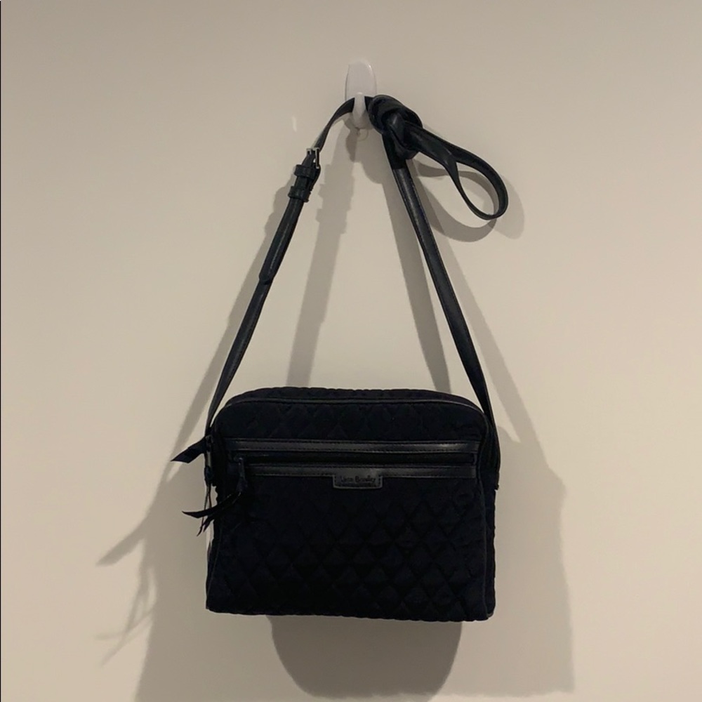 NWT Navy Blue Trimmed Crossbody